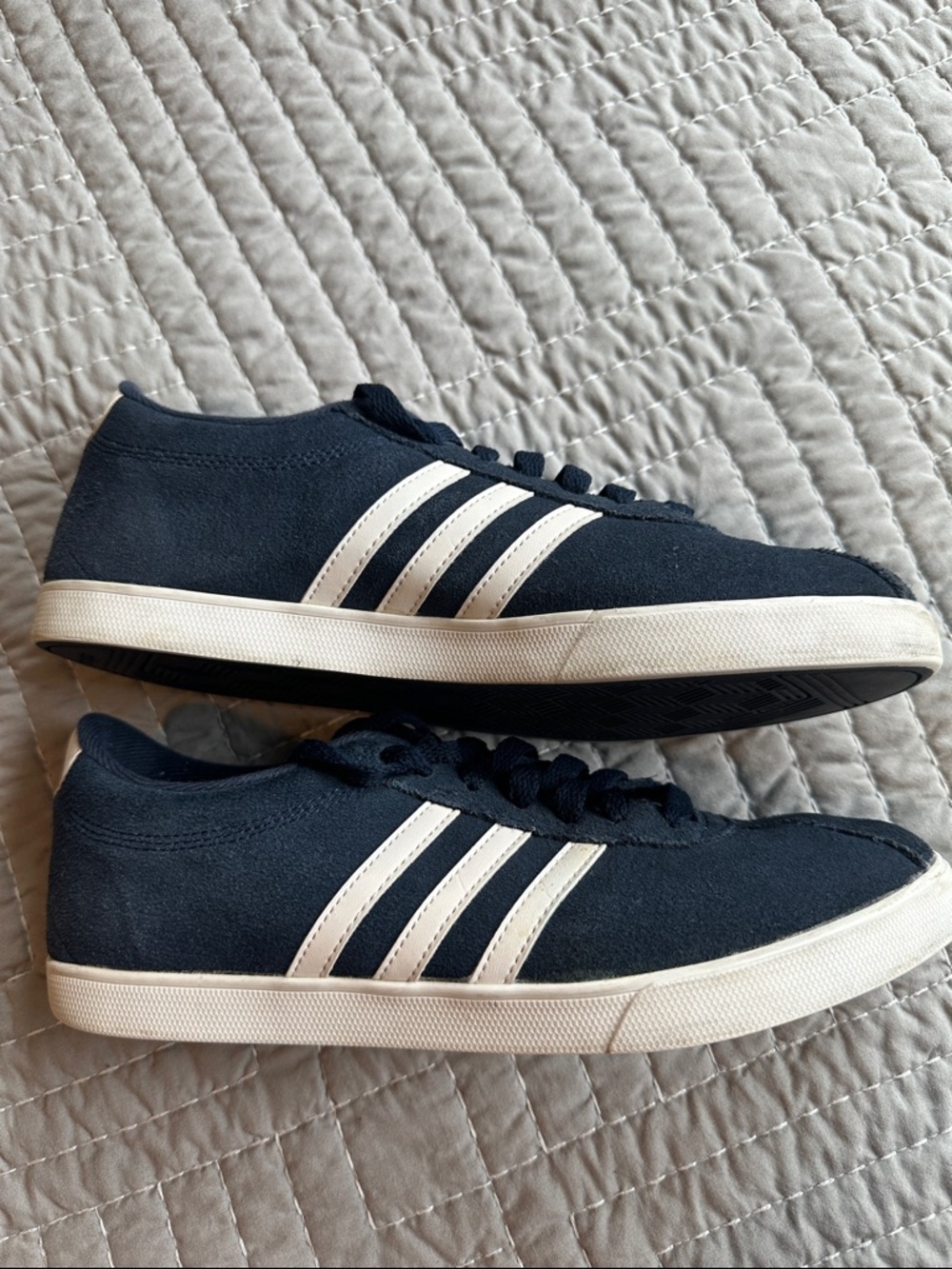 adidas Navy Suede Sneakers with White Stripes
Women’s size 9 - Picture 5 of 7